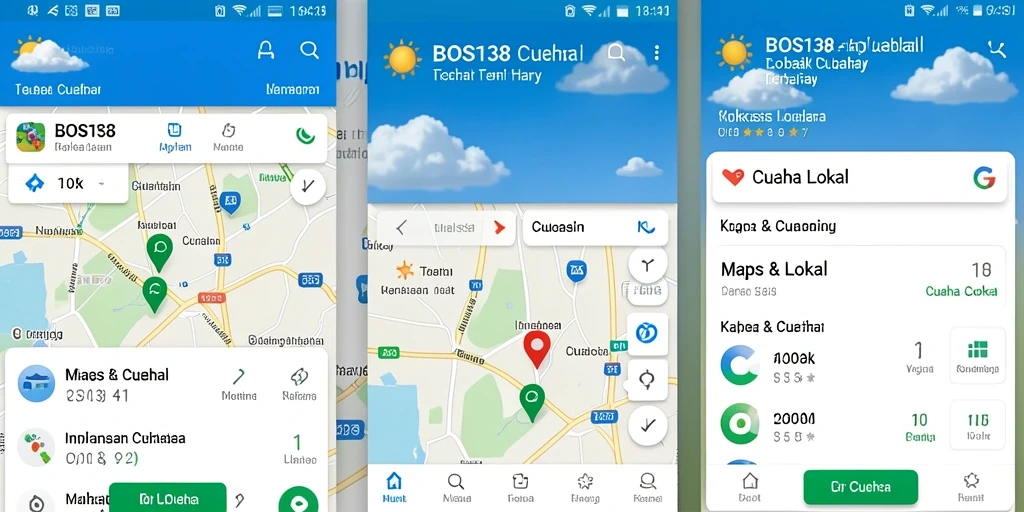 Tampilan antarmuka utama BOS138 yang informatif dan user-friendly.